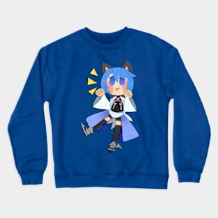 Cat Aqua Crewneck Sweatshirt